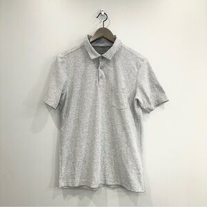 Vuori Ace Polo Short Sleeve Shirt In Grey Men’s Small